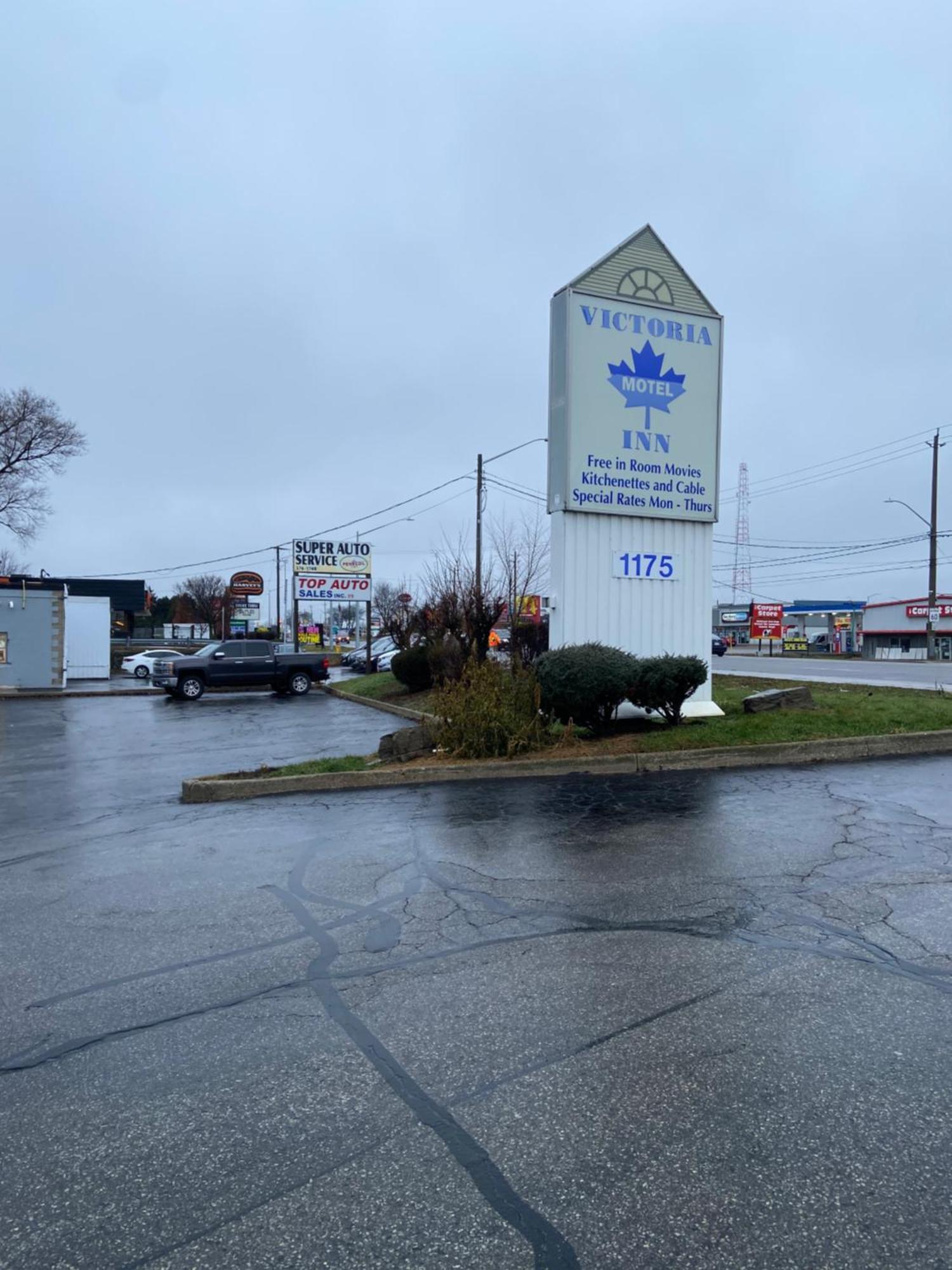 Victoria Motel Kitchener Exterior foto